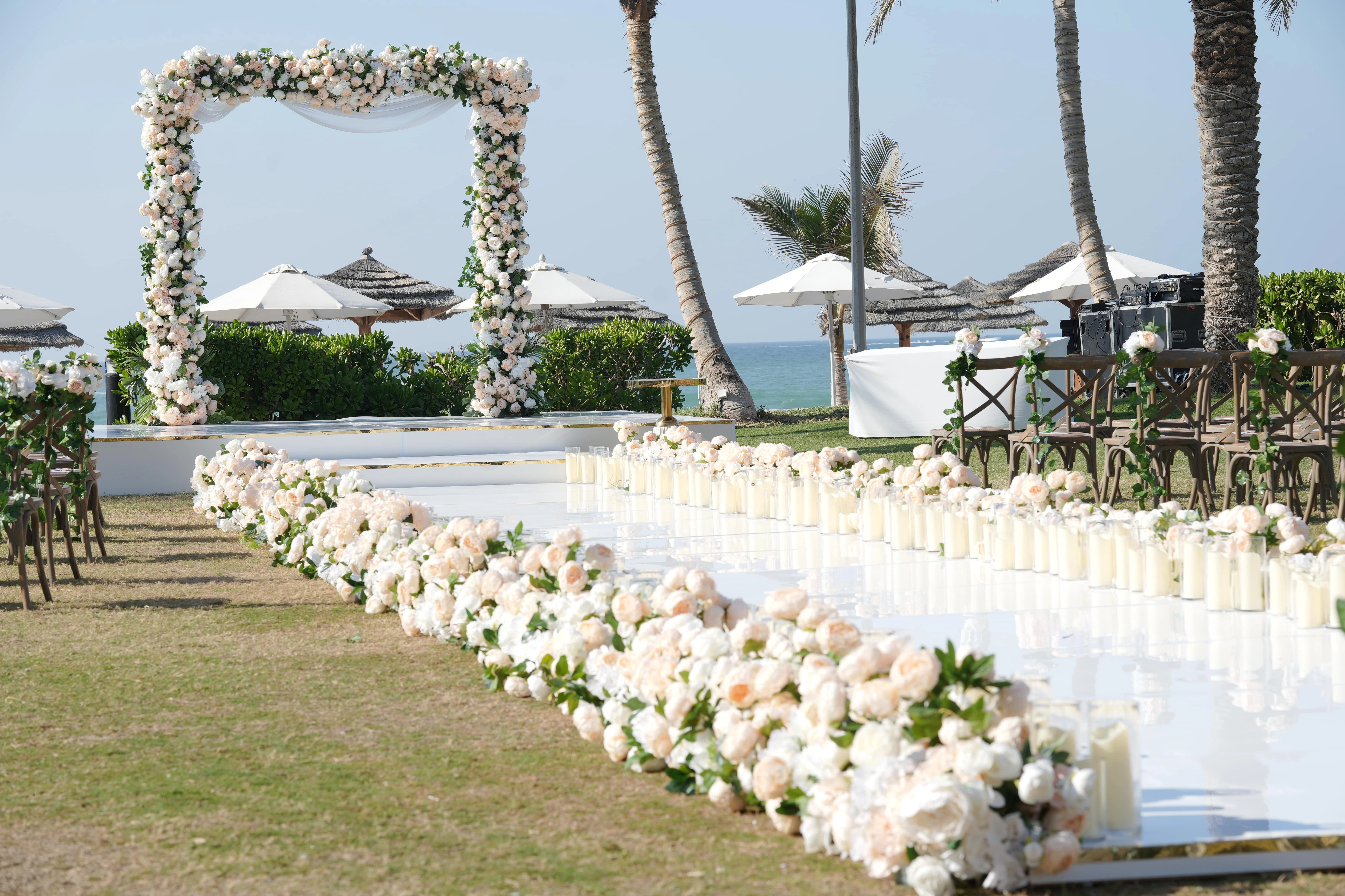 Beach wedding Sharjah